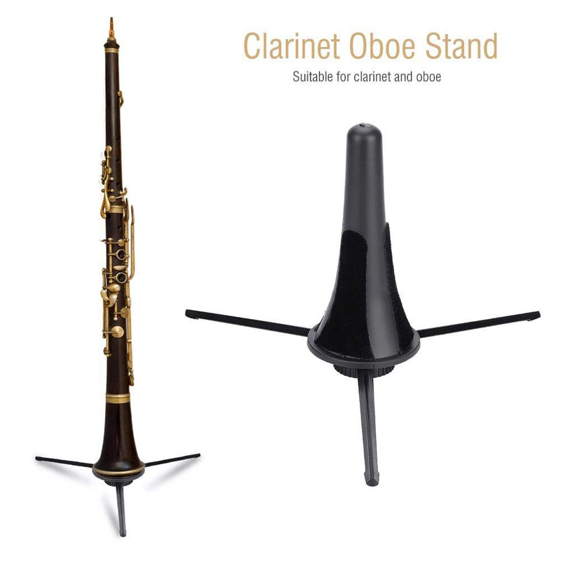 Clarinet Oboe Stand, Detachable Folding Clarinet Oboe Stand Bracket Portable Folding Tripod Holder Support Accessory