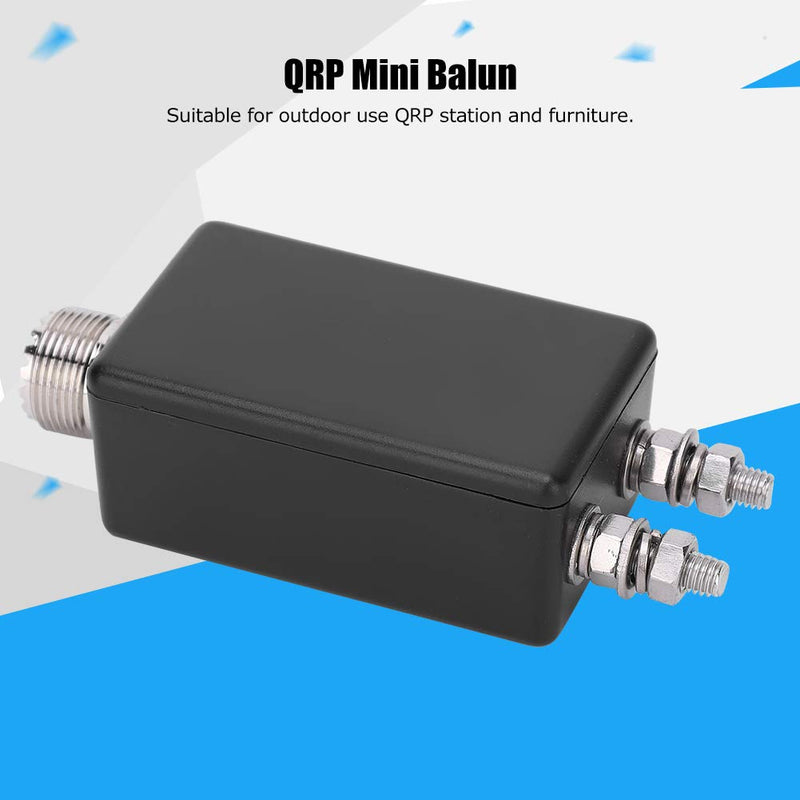 [AUSTRALIA] - Mini Balun Consumer Electronics Suitable for HF Shortwave Antenna for Outdoor QRP Station and Furniture (1:1) 1:1 