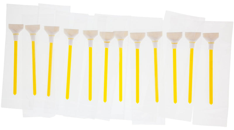 Alpha 24mm Sensor Cleaning Swabs (12pk) (Yellow)