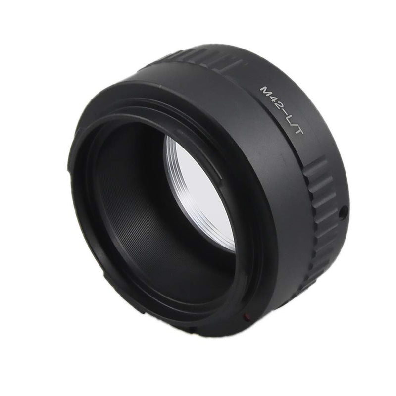 M42 to L/T Lens Adapter, Compatible with M42 (42x1mm) Screw Mount Lens to Leica L Mount Camera T,Typ701, yp701,TL,TL2,CL (2017), SL, Typ601,Typ601,S1 / S1R M42 to L/T adapter