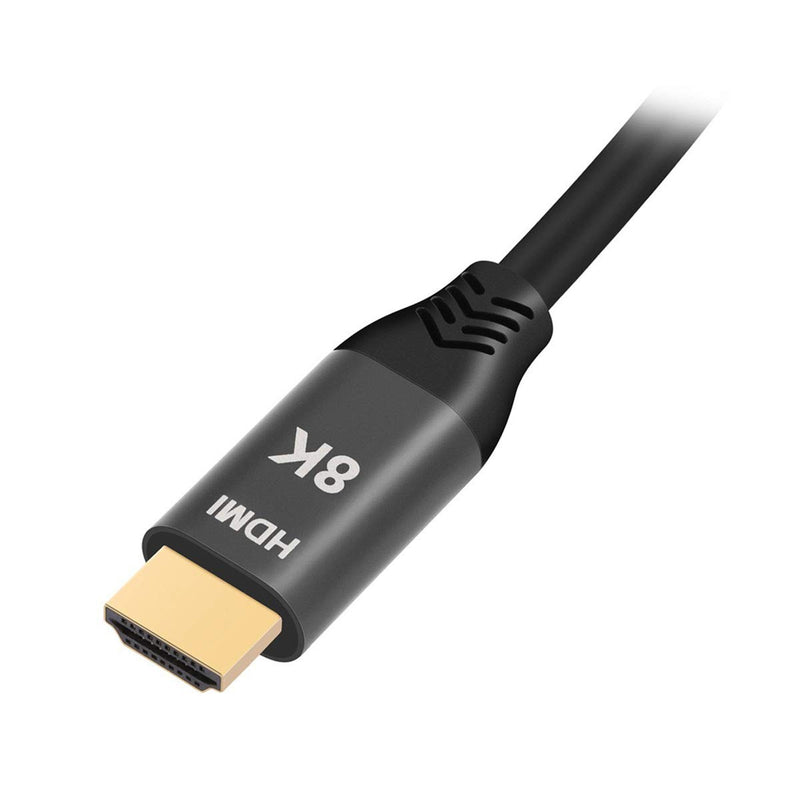 Xiwai HDMI 2.1 Cable Ultra-HD UHD 8K 60hz 4K 120hz Cable 48Gbs with Audio & Ethernet HDMI Cord 1m-5m (1.0M) 1.0M
