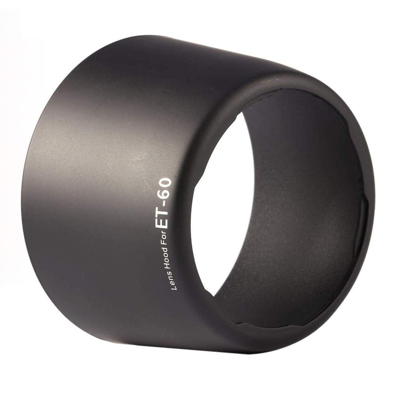 [AUSTRALIA] - Camera Lens Hood, Universal Professional Replacement ET60 Lens Hood for EF 75-300mm f/4-5.6 II/III/USM/II USM/III USM/EF 90-300MM f/4-5.6 USM 