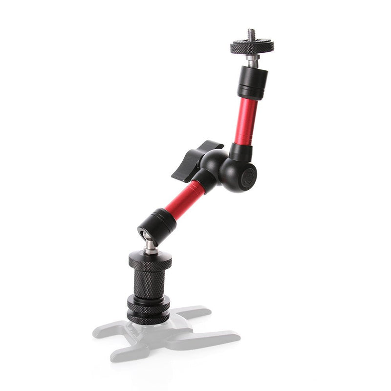 [AUSTRALIA] - Fotga 7" Adjustable Friction Articulating Magic Arm for DSLR LCD Monitor LED Light (Red&Black, 7") 