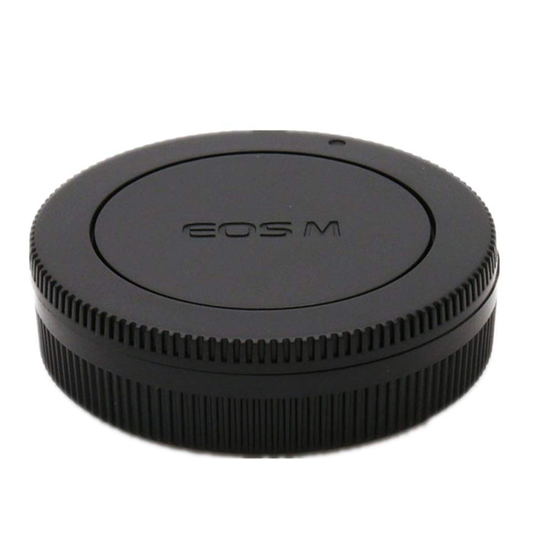 Camera Body and Rear Lens caps,Compatible with for Canon EF M100 M50 M10 M6 M5 M3 M M6 Mark II Canon EOS M Mount Cameras