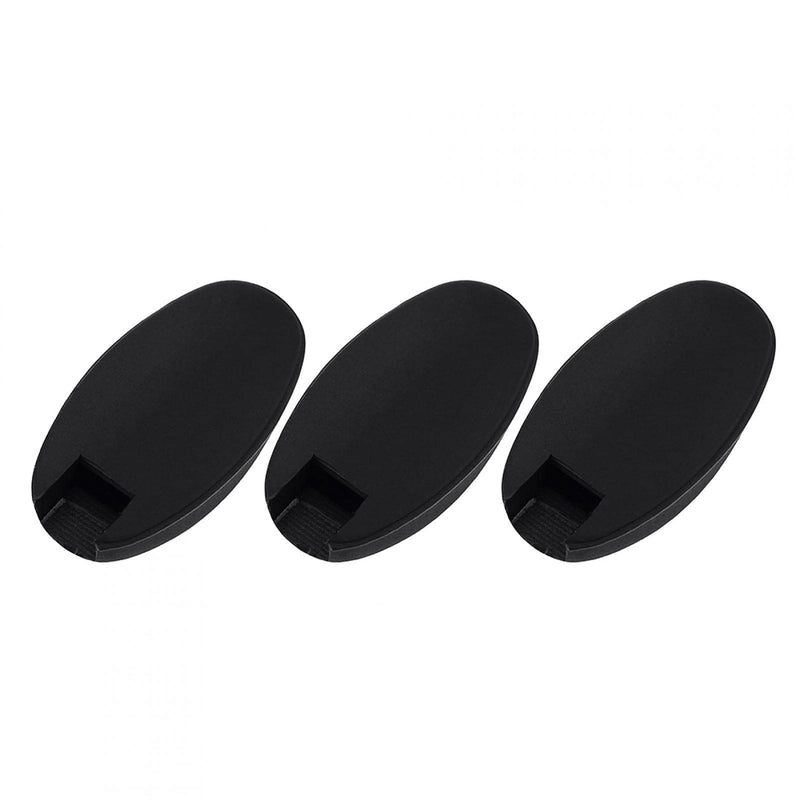 3Pcs/Set Black Rubber Saxophone Palm Key Pads Cushions Musical Instrument Accessories for Soprano Alto Tenor Sax Wind Instruments