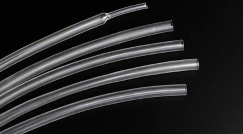 Heat Shrink Tubing, 2:1 Dia 1.18" Sleeving Wrap Cable Wire Electric Insulation Heat Shrinkable Tube Transparent 16Ft (Dia 30mm) Dia 30mm