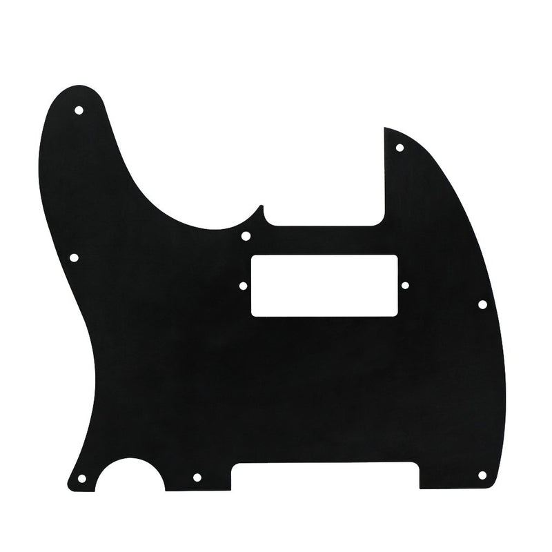 IKN 3Ply Black 8 Hole Tele Mini Humbucker Pickguard with Screws Fit USA/Mexican Fender Telecaster Humbucker Pickguard Replacement