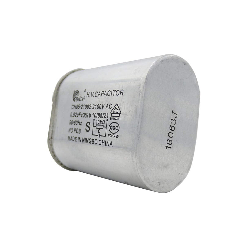 Meter Star CQC Universal Household Microwave High Voltage Capacitor 0.92uf ch85 21092 2100V AC H.V.CAPACITOR 10/85/21 50/60Hz NO PCB