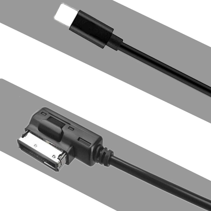 [AUSTRALIA] - AMI MMI MDI Music Interface Chaging Aux Cable Compatible with V-W A4 A3 A5 A6 A8 S4 S6 S8 Q5 Q7 R8 TT with MMI 3G+ System for Xs Max 11 Pro Max XR 