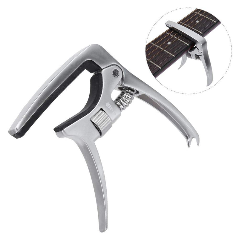 Trigger Capo, One Handed Adjustable Clamp Key Guitar Capo for Acoustic Electric Guitars, Ukulele