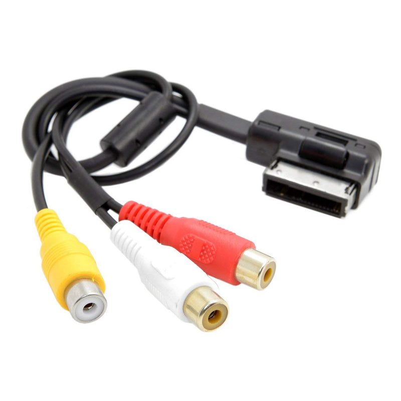 CY 3 RCA to AMI MMI Audio Video Cable Female DVD Video Audio Cable for Car