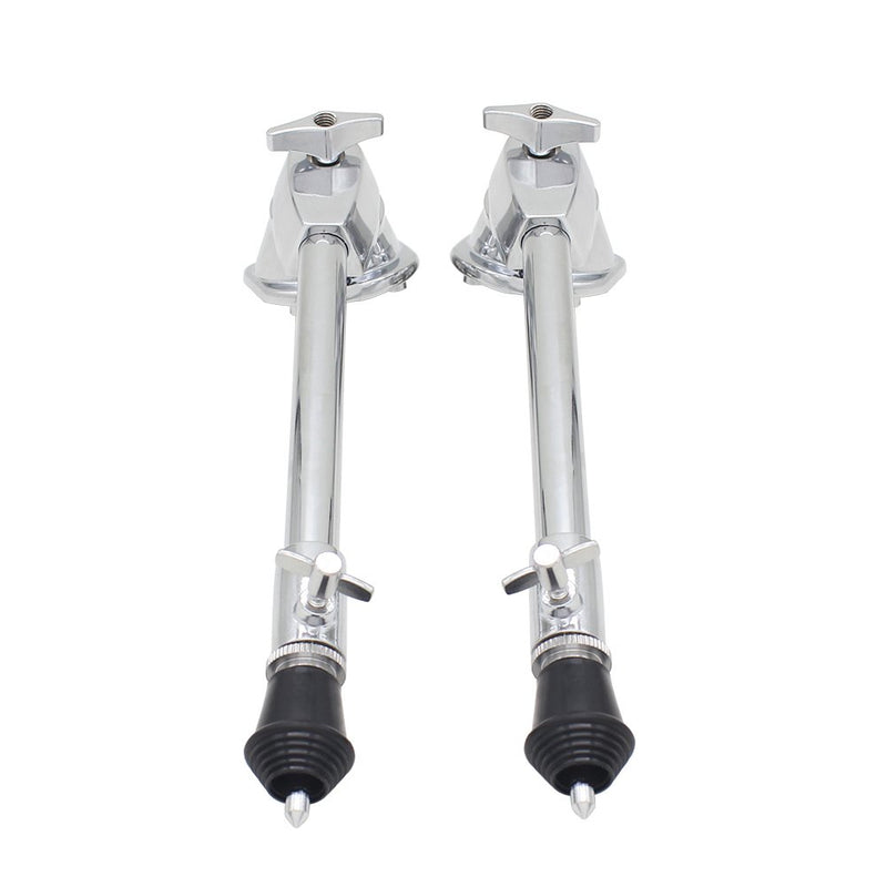 Drum Spurs, Adjustable Bass Drum Stand Legs Anti-rust Spurs 1 Pair