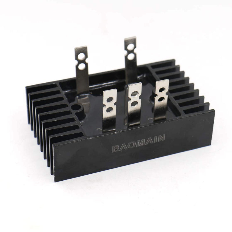 Baomain Heatsink Shape Bridge Rectifier SQL 100A 1200V 3 Phase Diode Metal Case