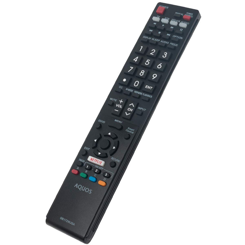 GB172WJSA Replace Remote Applicable for Sharp Aquos TV LC-70LE660U LC-80LE661U LC-70C6600U LC-70EQ30U LC-70LE661U LC-60EQ30U LC-60LE661U LC-60LE660U LC-60C6600U LC70LE660U LC80LE661U LC70C6600U