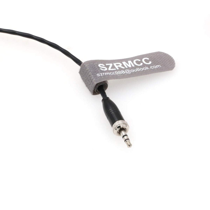 SZRMCC Locking 3.5mm TRS Plug to XLR 3 Pin Female Microphone Cable for Sony UWP-D Series Wireless Transmitter