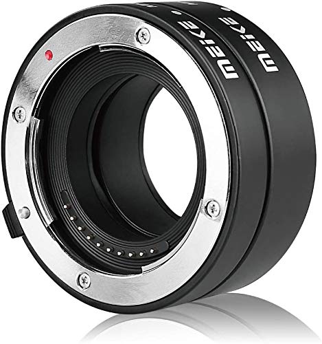 Meike MK-F-AF3 Auto Fucus Macro Extension Tube for Compatible with All Fujifilm Mirrorless Camera(10mm 16mm only or conbination) X-T1 X-T2 X-Pro1 X-Pro2 X-T10 X-A1 X-E1 X-E2 X-E3 X-T20 X-T3 X-T30 etc