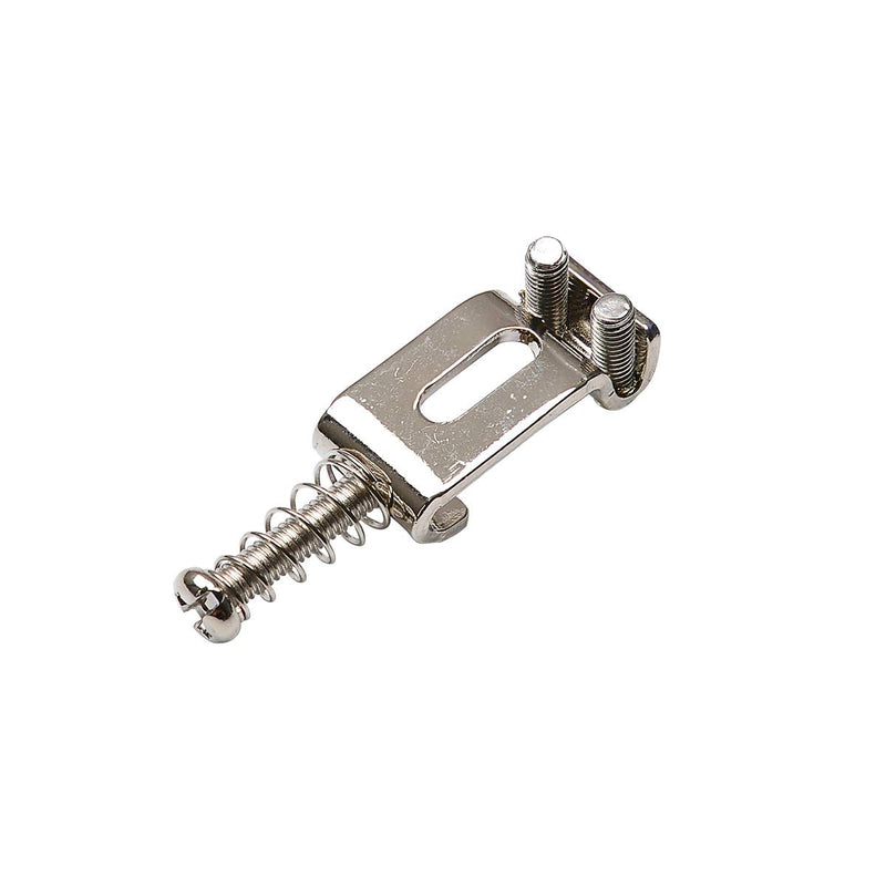 Musiclily Pro 10.5mm Steel Vintage Style Guitar Tremolo Bridge Saddles for Strat Stratocaster Electric Guitar, Nickel(Set of 6)
