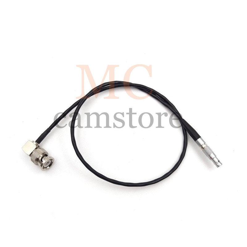 MCCAMSTORE 4 pin to BNC Male TIMECODE Input Adapter Cable for Red Epic Scarlet
