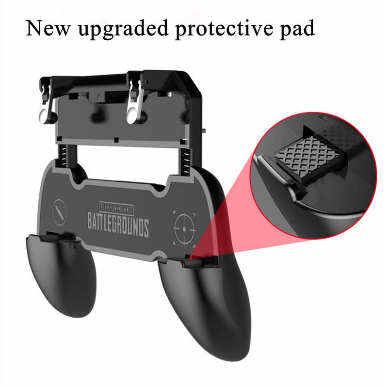 [AUSTRALIA] - COOBILE Mobile Game Controller for PUBG Mobile Controller L1R1 Mobile Game Trigger Joystick Gamepad for iOS & Android Phone(W10 update) W10 update 