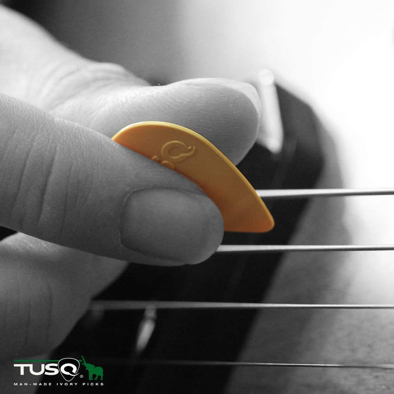 Graph Tech PQP-0500-TD : 6 TUSQ Guitar Picks | Tear Drop Mixed Pack, Bright, Warm, Deep Tone for 3 Distinct Harmonics