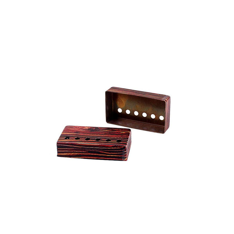 [AUSTRALIA] - Alnicov 2Pcs Humbucker Pickup Covers 50/52mm Neck Bridge Pickup Covers for Electric Guitar Parts Colorful Red 