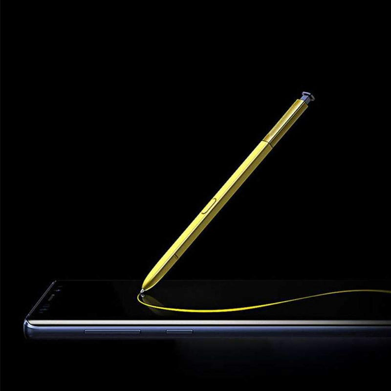 BSDTECH Galaxy Note 9 Pen (Without Bluetooth), Stylus Touch S Pen Replacement for Samsung Galaxy Note 9 with C-Type Adapter &Tips/Nibs+Eject Pin (Yellow) Yellow