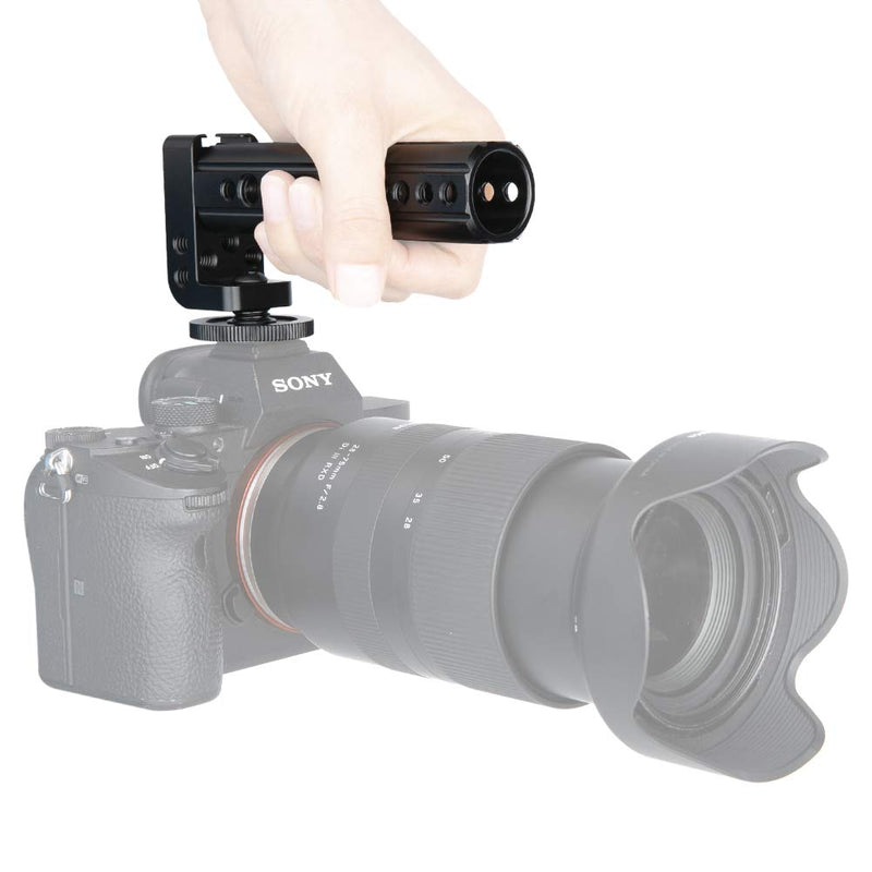 NICEYRIG Hot Shoe Cheese Handle for DSLR Camera Applicable Canon 5d 7d 60d 70d Compatible with Nikon D800