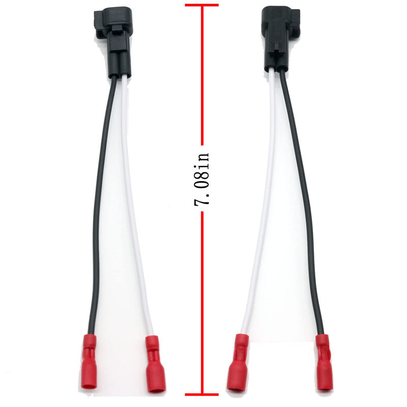 [AUSTRALIA] - 72-5600 Speaker Adapter Harness is Suitable for Ford, Chevrolet, GMC, Mazda Lincoln, car Front and Rear Door Audio Harnesses (4 Pieces) 