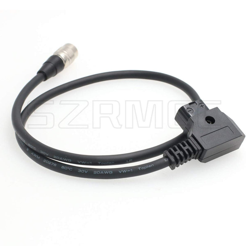 SZRMCC Hirose 4 pin Male to Anton-Bauer D Tap Power Cable for Recorder Zoom F4 F8,Sound Devices 688 644 633