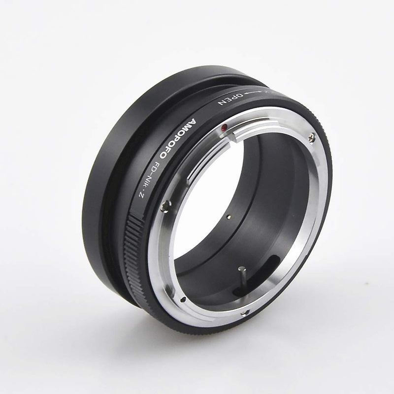 FD to Nikon Z Lens Adapter, Compatible with for Canon FD FL Mount Lens to Nikon Z Mount Z6 Z7 Z50 Full Frame Camera FD FL to Nikon Z Lens Adapter