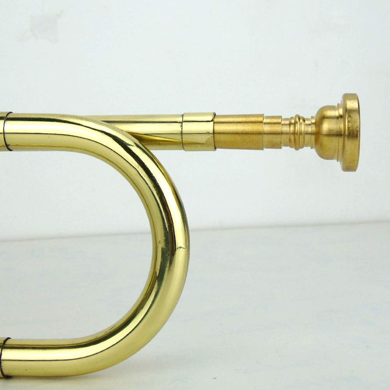 Trumpet Mouthpiece Bugle Mouth Durable Tone Accessories Portable Small Gold Universal Professional Musical Replacement Mini Brass Instrument