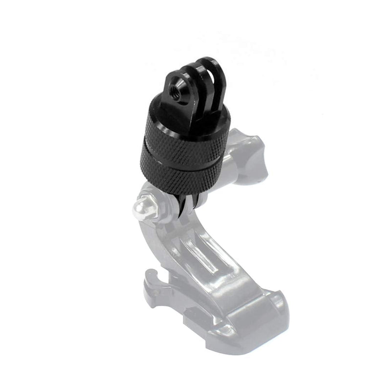 FEICHAO 2Pcs 360 Degree Universal Swivel Mount CNC Rotating Tripod Adapter Head Pivot Arm Connector Compatible for Gopro Hero Series/Session 8.0 5 4 / Fusion and Other Action Camera