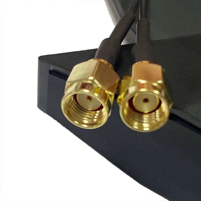 SAMXI WiFi 2T2R Antenna 2.4G/5G Dual Band for GIGABYTE AORUS Z390 Z490 Z590 X470 X570 X570S X570I H470 B460 H470I B450 B550 B560 B560I