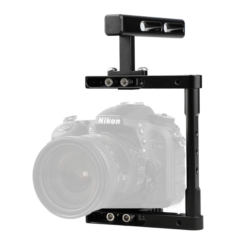 CAMVATE Basic Camera Cage Rig with Top Handle Universal Use