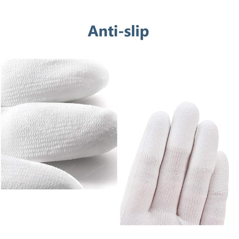 VSGO DDG-1 Professional Anti-Static Cleaning Gloves White Dust-Free for Camera, Sensor Cleaning