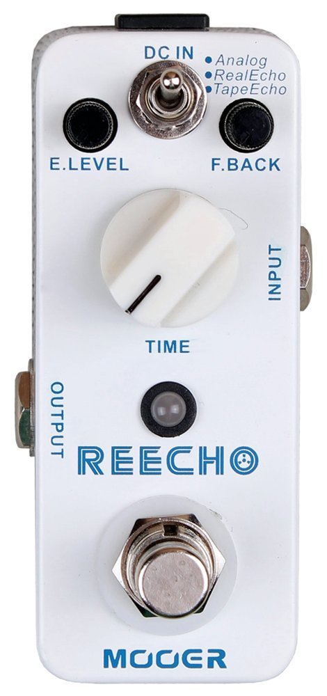[AUSTRALIA] - Mooer Reecho, digital delay pedal,White 