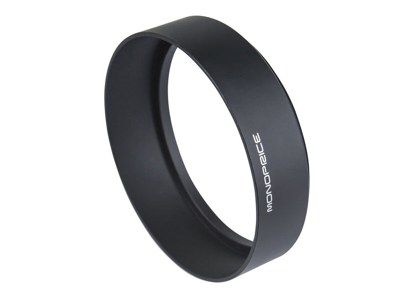 Monoprice 110174 77mm Standard Lens Hood (Black)