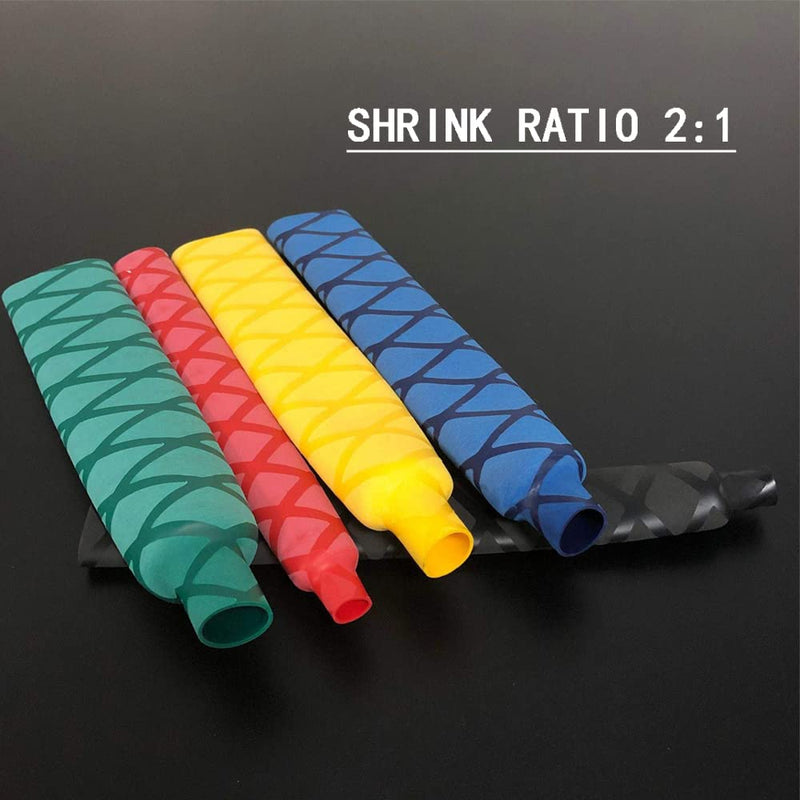 [AUSTRALIA] - WOER Fishing Rod Shrink Wrap 2:1 Dia 0.6", 0.8", 1", 1.2", 1.4", 1.6" Fishing Rod Grip Wrap Industrial Heat Shrink Tubing Fly Fishing Accessories Red Φ25mm 