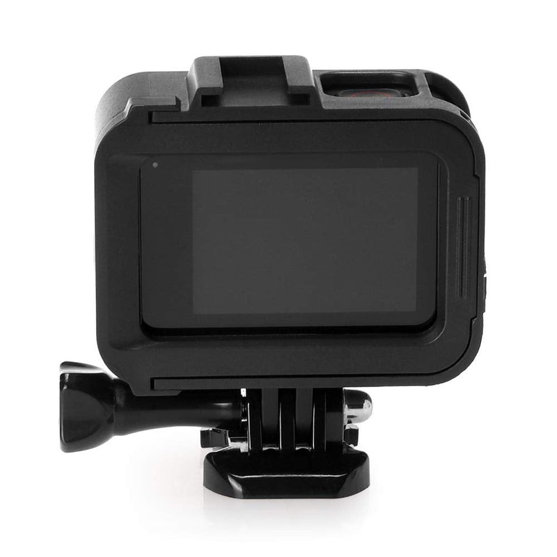 Mojosketch Plastic Standard Frame Mount for GoPro Hero 8 Black Protector Housing with Quick Release Buckle for Hero 8 Action Camera