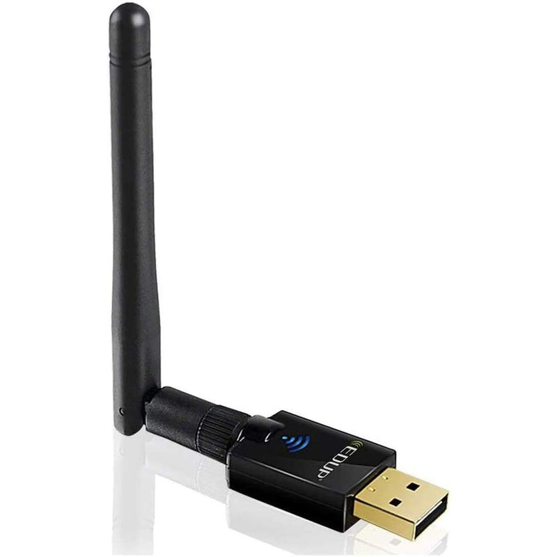 USB WiFi Adapter Wireless Network Adapters AC 600Mbps Dual Band 2.4G/5.8Ghz Wi-Fi Dongle with External Antenna for Laptop Desktop PC Compatible with Windows 10/8.1/8/7/XP/Vista /Mac OS X 10.6~10.15.3