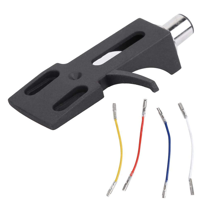 Bnineteenteam Universal Record Player Headshell Phonograph Turntable Replacement Headshell with 4pcs Lead Wires for Record Player