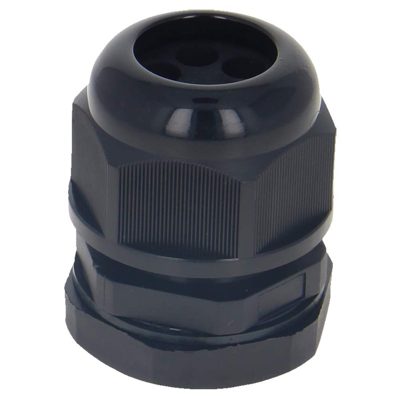 Fielect Cable Gland PG21 5 Holes Waterproof Nylon Joint Adjustable Locknut for 3-6 Dia Wire 1Pcs 5 12.5mm 28.3mm