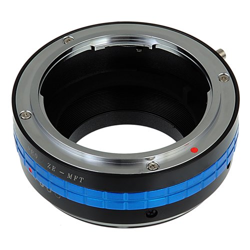Fotodiox Pro Lens Mount Adapter, for Mamiya ZE (35mm) Lens to Olympus Panasonic Micro Four Third (MFT) Mirrorless Cameras