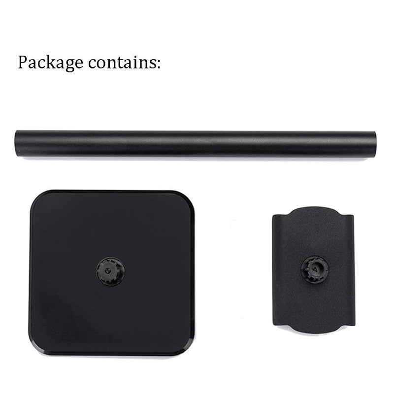 Premium Aluminum Headphone Stand Detachable Gaming Headset Holder Display Stand Mount for Desk (Black) Black