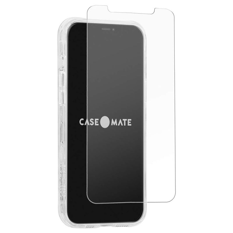 Case-Mate - Protection Pack - Tough Clear Case & Screen Protector for iPhone 12 and iPhone 12 Pro (5G) - 10 ft Drop Protection - 6.1 Inch iPhone 12 / iPhone 12 Pro Bundle Clear