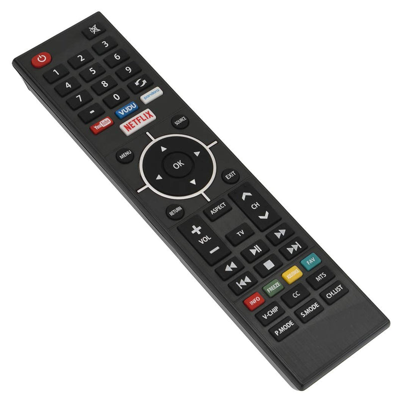 New Remote Control Applicable for Westinghouse WE50UB4417 WE55UB4417 WD40FB2530 LED Smart UHD 4K TV with YouTube Vudu Netflix Shortcut App Key