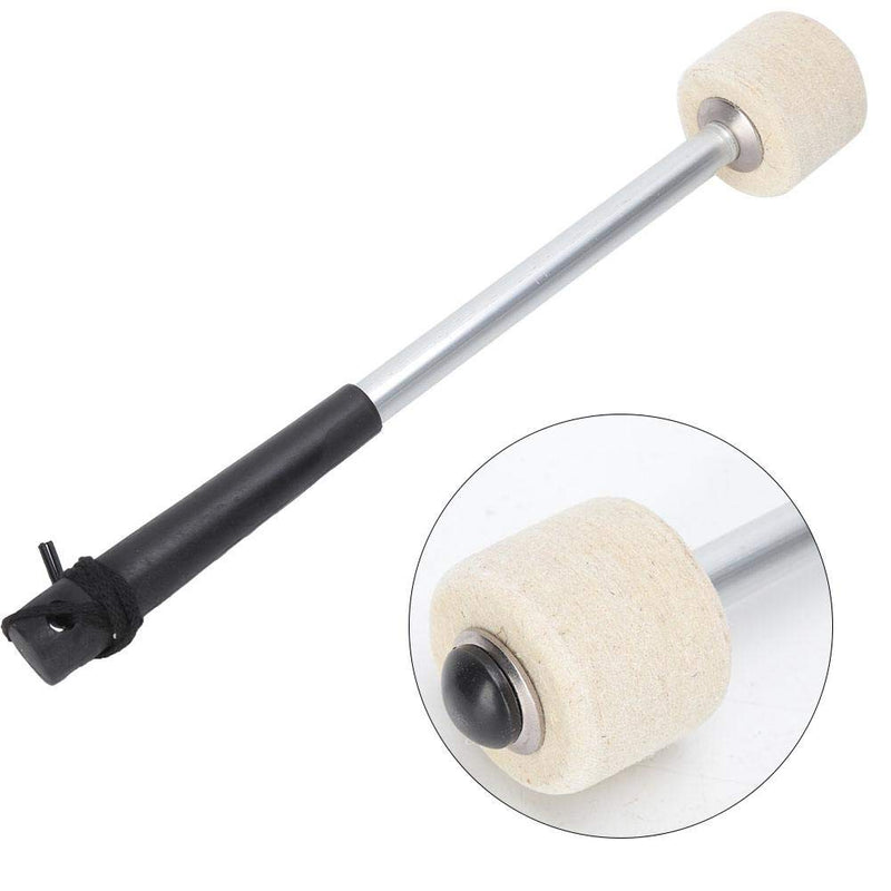 2Pcs Drum Mallet Felt Drum Stick Mallets Hammer Percussion Instrument Band Accessory