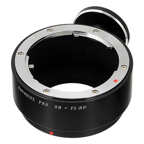 Fotodiox Pro Lens Mount Adapter, Olympus OM Zuiko Lens to Fujifilm X (X-Mount) Camera Body, for Fujifulm X-Pro1, X-E1 Olympus OM 35mm