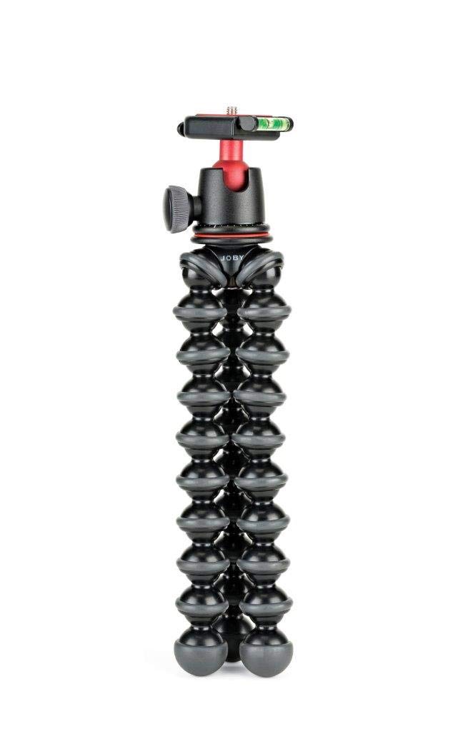 Joby JB01507 GorillaPod 3K Kit. Compact Tripod 3K Stand and Ballhead 3K for Compact Mirrorless Cameras or Devices up to 3K (6.6lbs). Black/Charcoal.