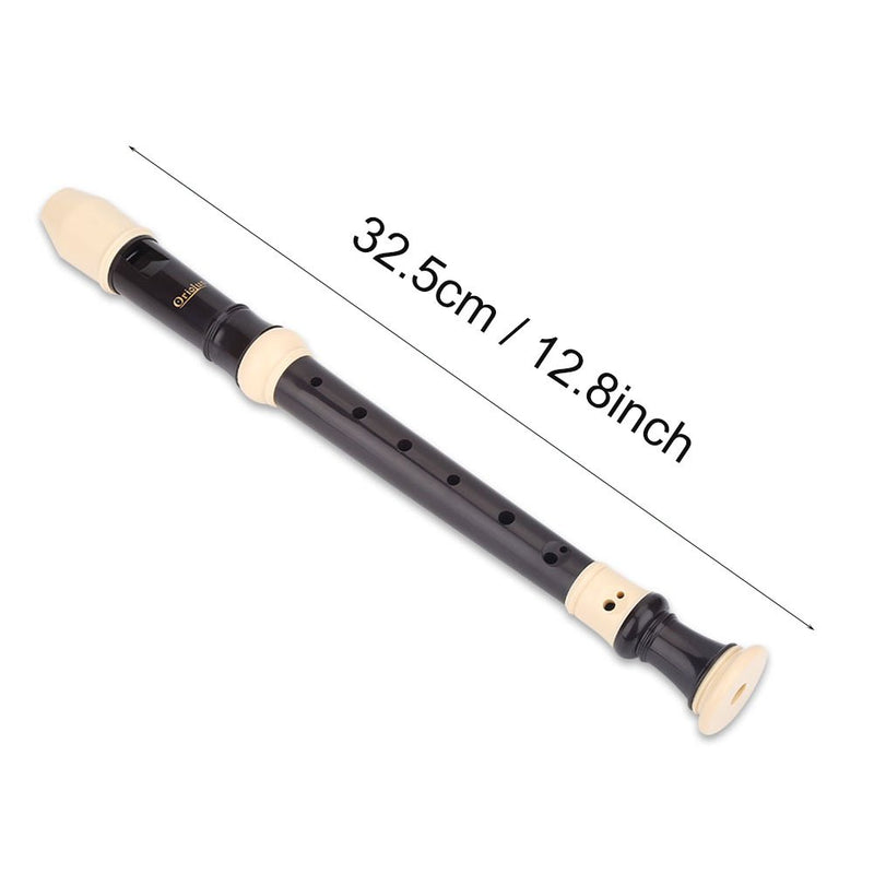 [AUSTRALIA] - Soprano Recorder, 8 Hole C key Descant Recorder British German Style Wind Instrument for Beginner(German Style) 